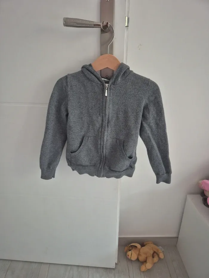 Gilet gris / argenté Monoprix Kids 6 ans