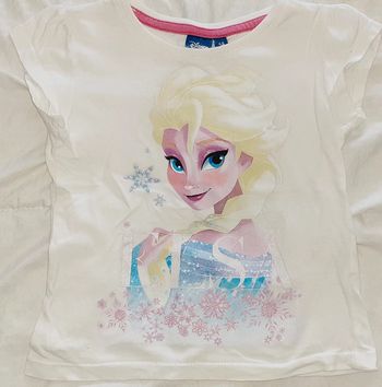 T-shirt fille 5-6 ans / La reine des neiges - Disney