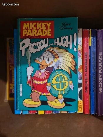 Bd Mickey parade picsou hugh