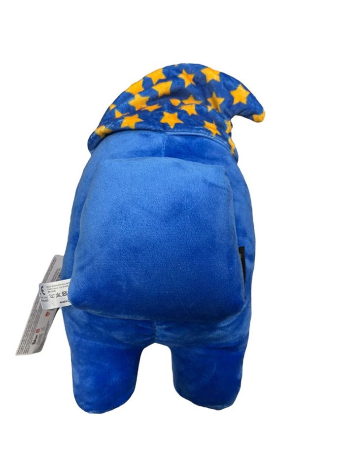 Peluche Among Us bleu avec bonnet 30 cm Toikido neuf - photo numéro 2