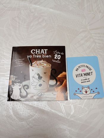 Livres recettes chats 