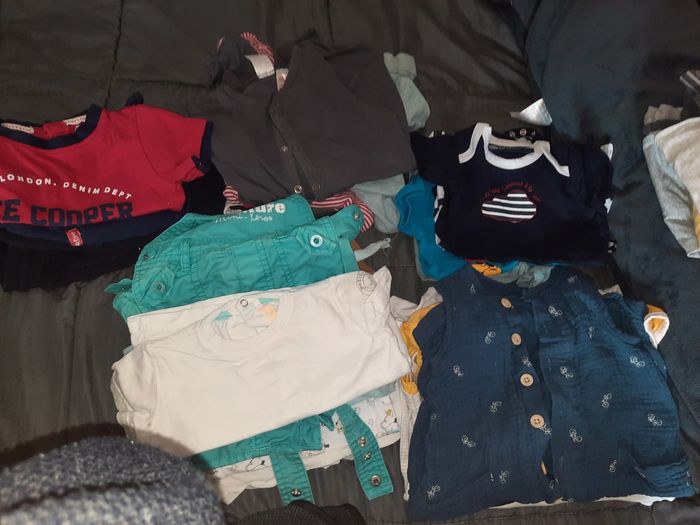 Lot 6 mois garçon été