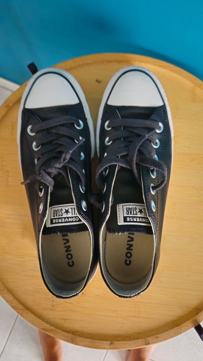 Converse femme basse noire - photo numéro 4