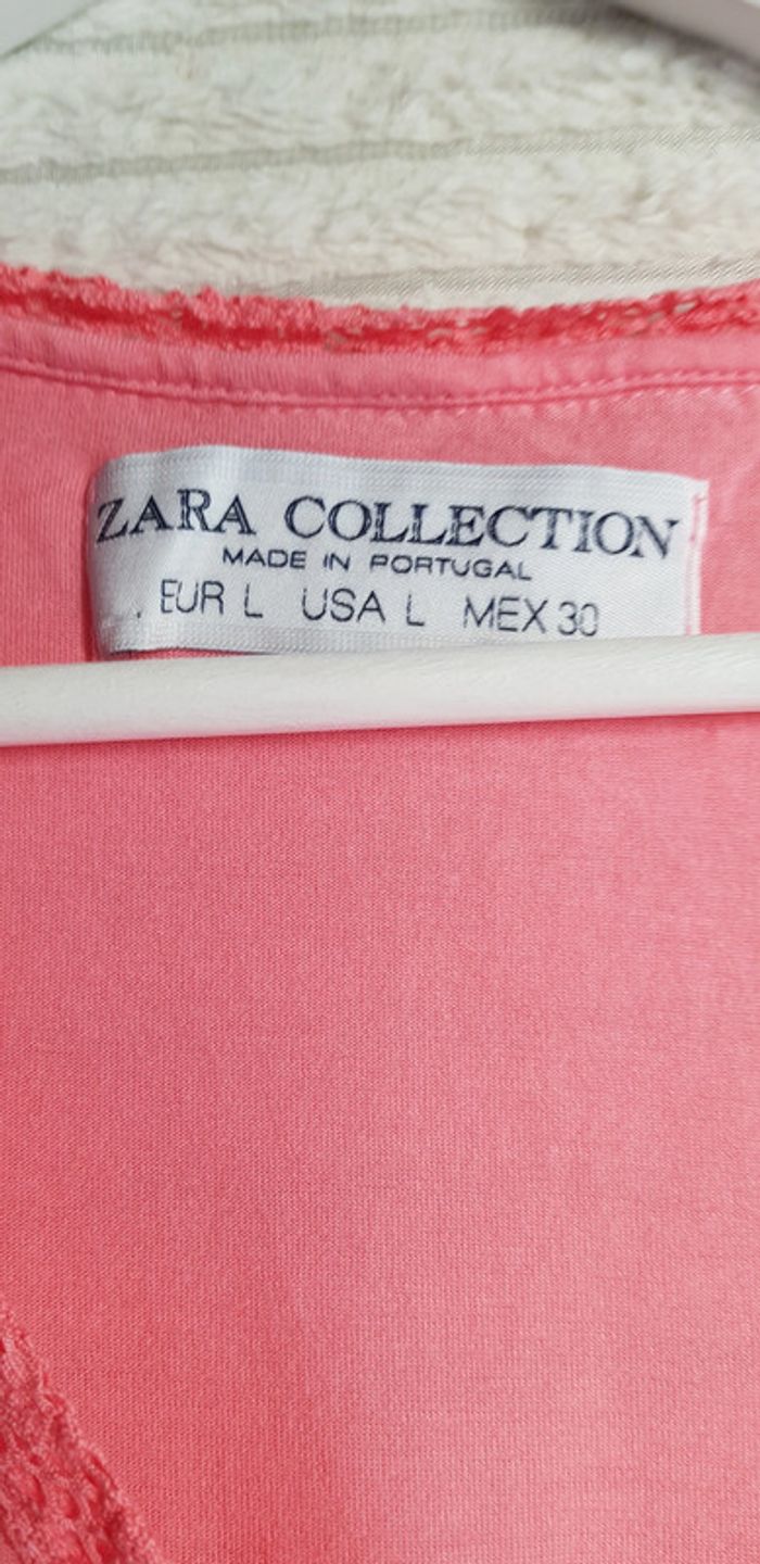 T-shirt rose Zara - photo numéro 3