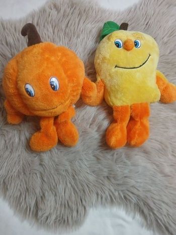 Peluche fruits et légumes