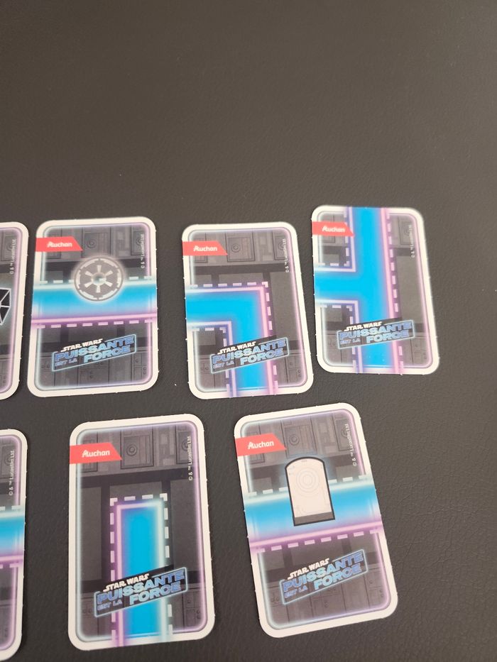 Lot 11 cartes auchan star wars - photo numéro 8