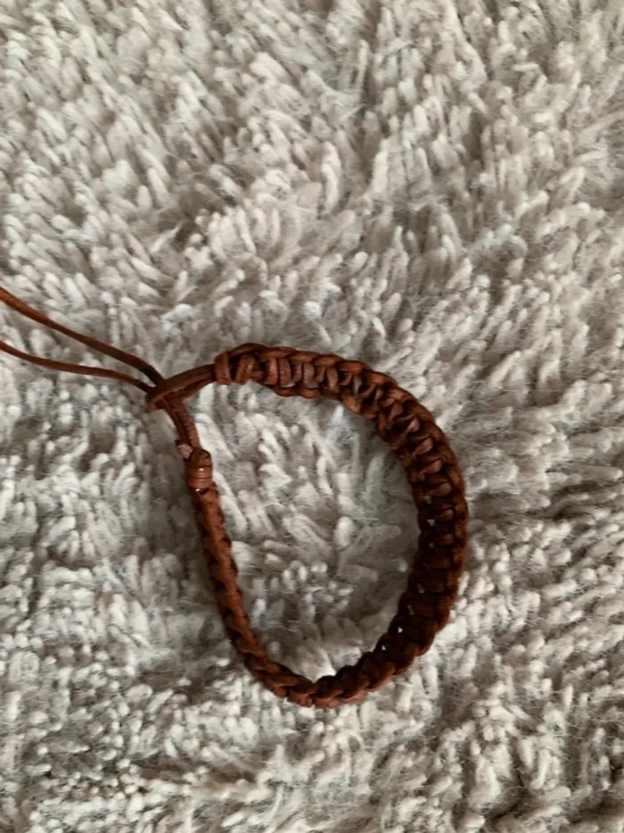 Bracelet cuir marron - photo numéro 9