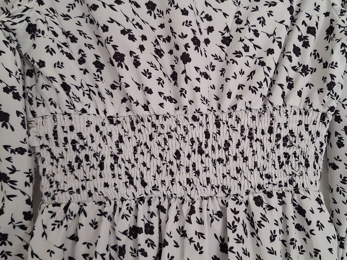 Robe fluide bicolore - photo numéro 5