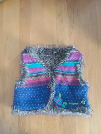 Veste fourrure catimini