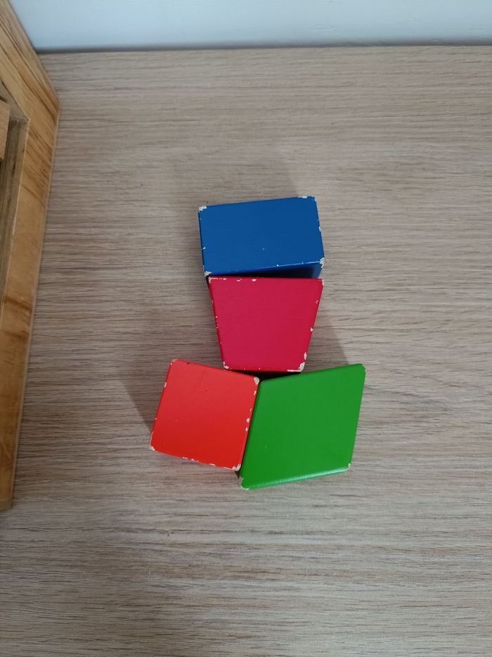 Cube d'activité en bois - photo numéro 9