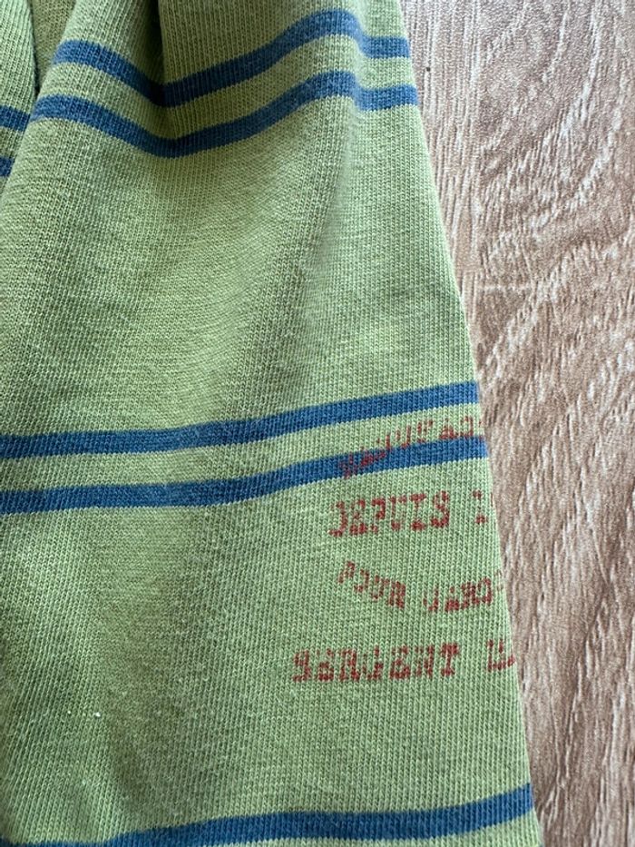 T-shirt manches longues vert - photo numéro 4