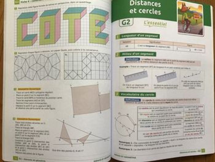 Cahier d'exercices iParcours maths 6e (avec rappels de cours) édition 2021 - photo numéro 4