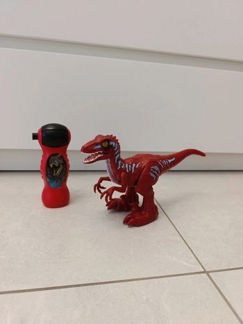 Jouet raptor et lampe dino