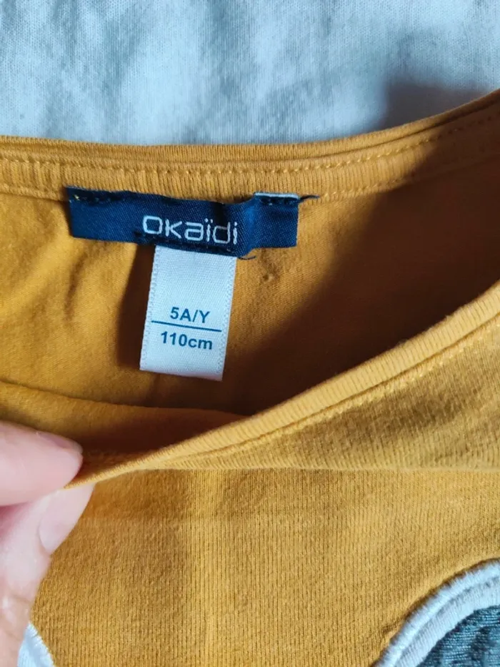 T-shirt manches longues 5 ans - photo numéro 4