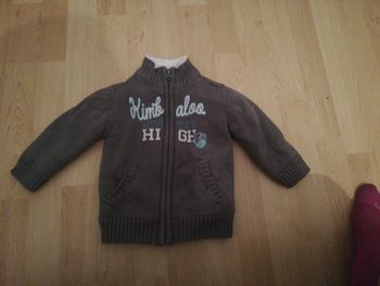 Gilet polaire 12 mois garçon