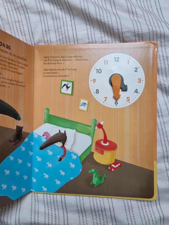 Apprends à lire l'heure avec Petit Loup - photo numéro 2