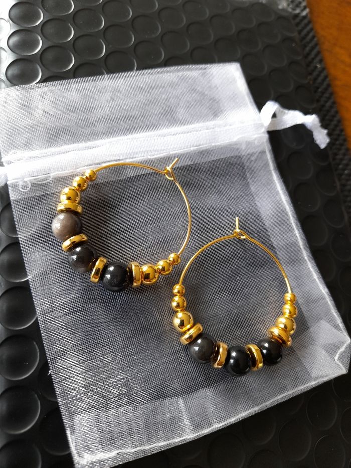 Créoles Obsidienne - photo numéro 4