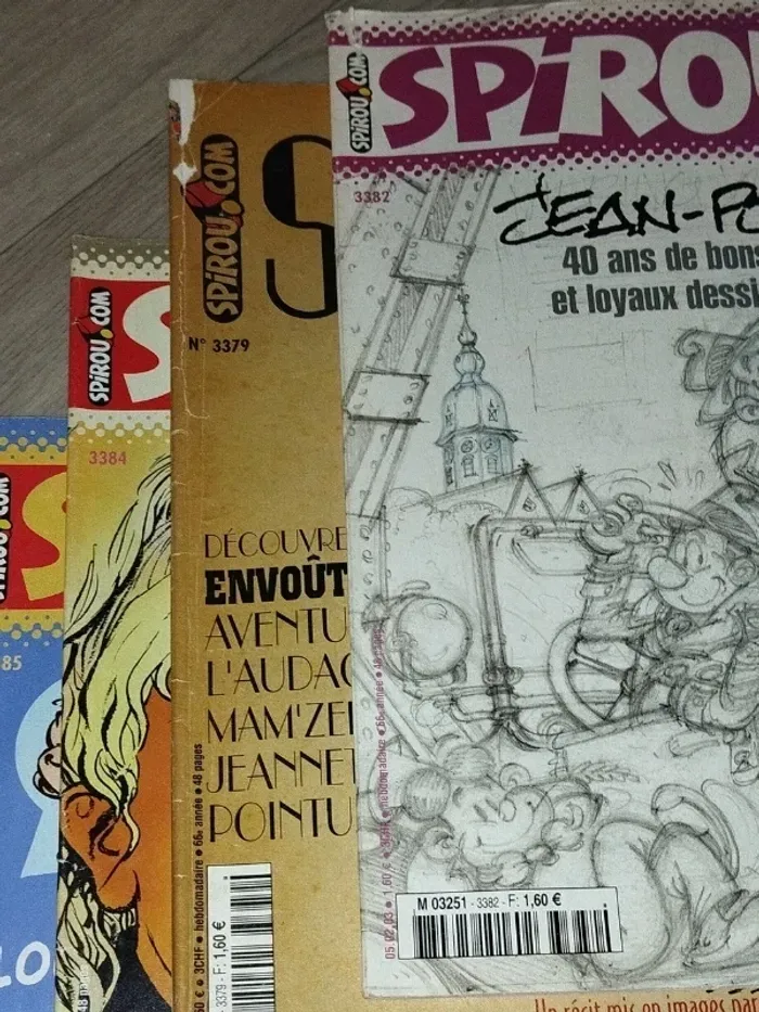 Lot de 12 magazines SPIROU année 2003 L002 - photo numéro 6