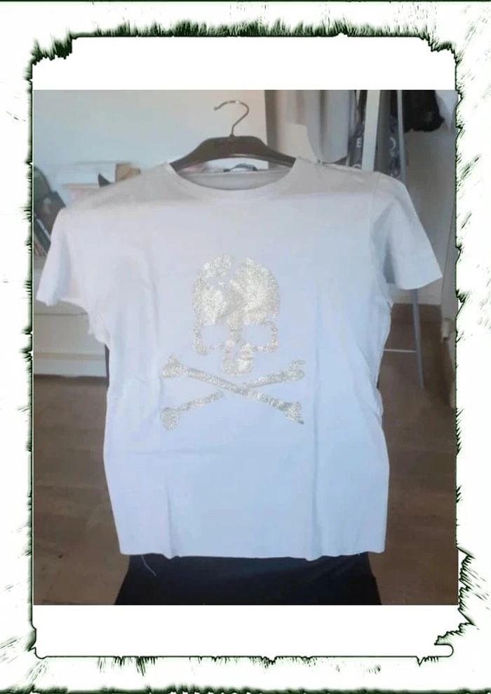 Tshirt blanc taille S