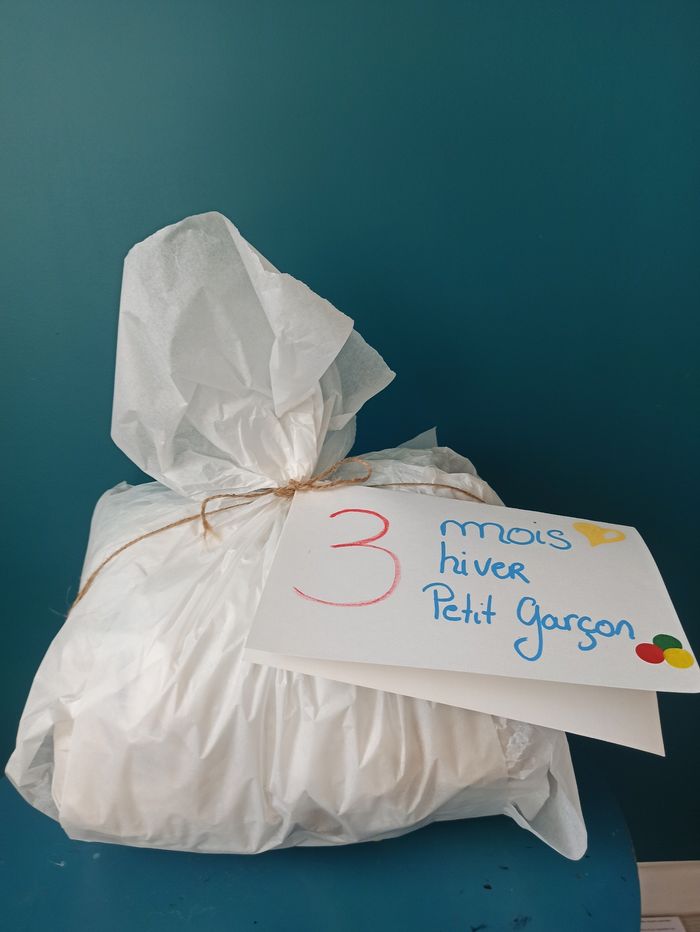 Lot vêtements hiver garçon 3 mois - photo numéro 3