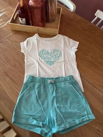 Ensemble T-shirt MC + short - Okaïdi - 4 ans