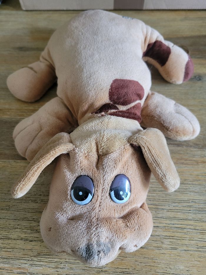 Peluche Vulli Chien Pitou Puppy 1984
