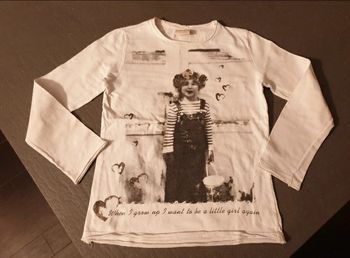 Tee-shirt Zara Girls 6/7 ans