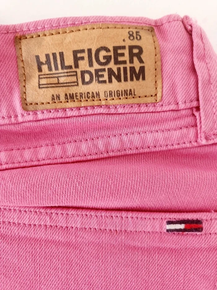 Jean skinny Tommy Hilfiger – Modèle Sophie – Taille W26 L30 – Couleur rose shocking - photo numéro 4