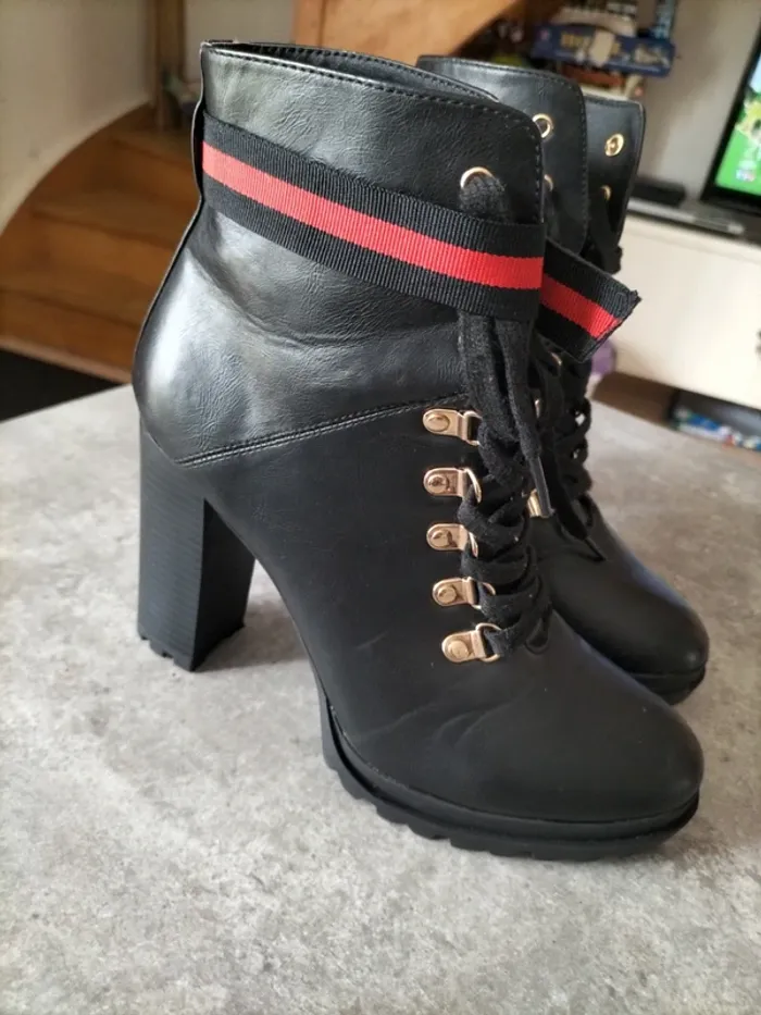 Bottines taille 39 Justfab - photo numéro 3