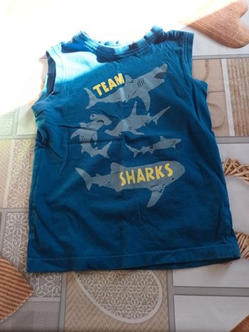 Lot de 2 débardeurs garçon