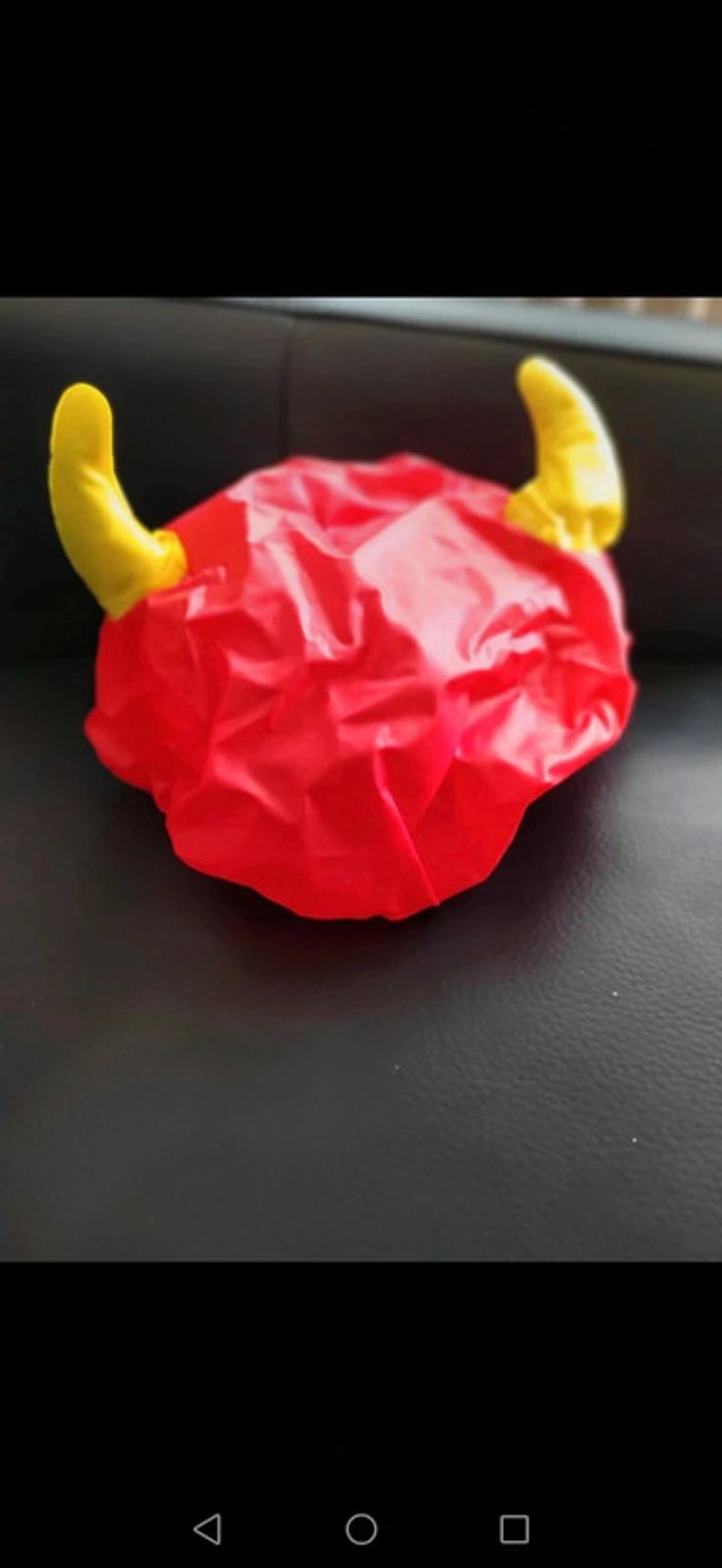 Bonnet de démon diable - photo numéro 1