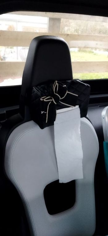 Boite à mouchoirs voiture