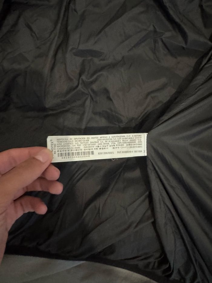 Doudoune Zara taille L noir - photo numéro 3
