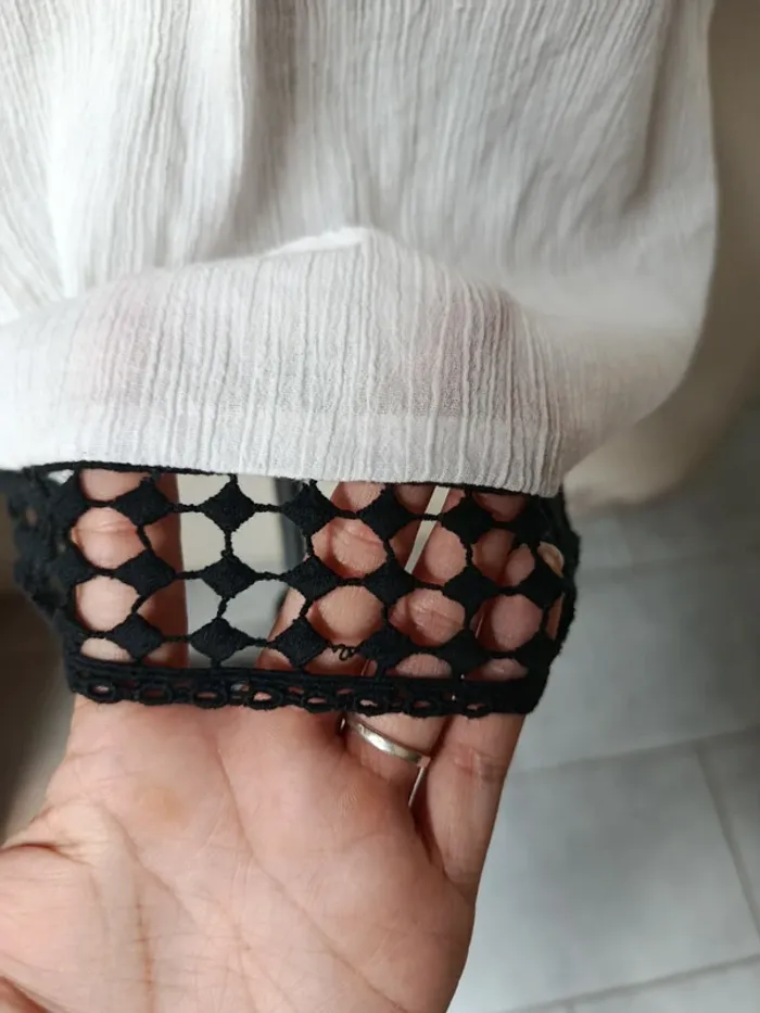 Débardeur léger blanc Taille 38 Agathe - photo numéro 2