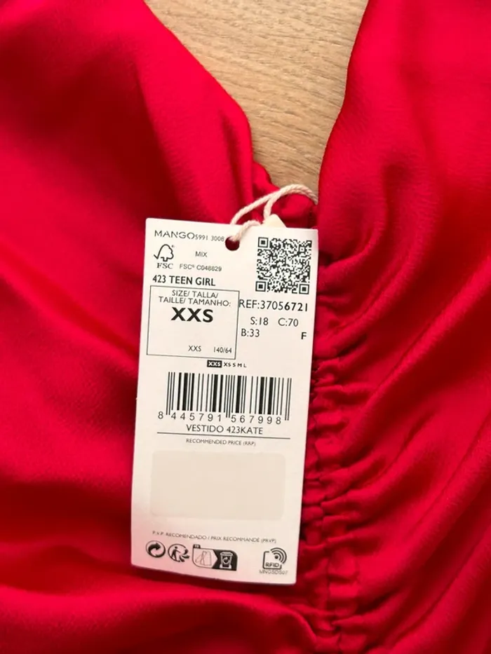 Robe satinée Mango - photo numéro 4