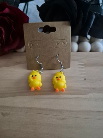 boucles d’oreilles fantaisie