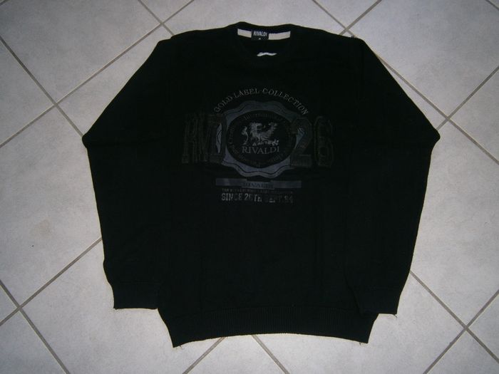 Pull ML noir RIVALDI Taille M