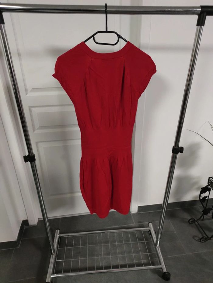 Robe pull rouge Morgan - photo numéro 3