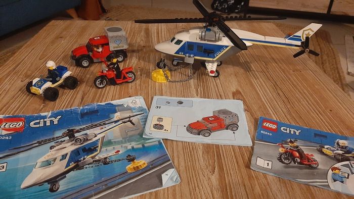 Lego City L'arrestation en hélicoptère