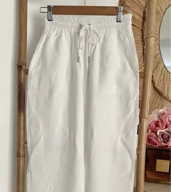 Pantalon blanc Zara