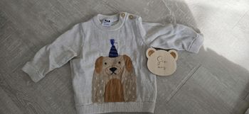 Pull tao 6 mois neuf 