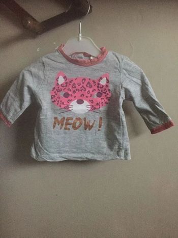 Lot 4 TShirts bébé fille