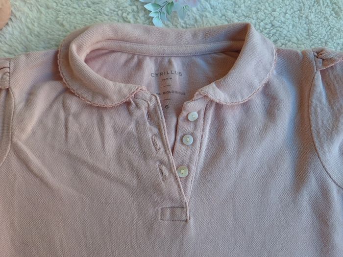 Polo rose cyrillus - photo numéro 3