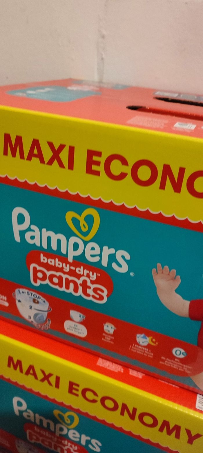 2 packs de 94 couches Pampers taille 4 pants - photo numéro 3
