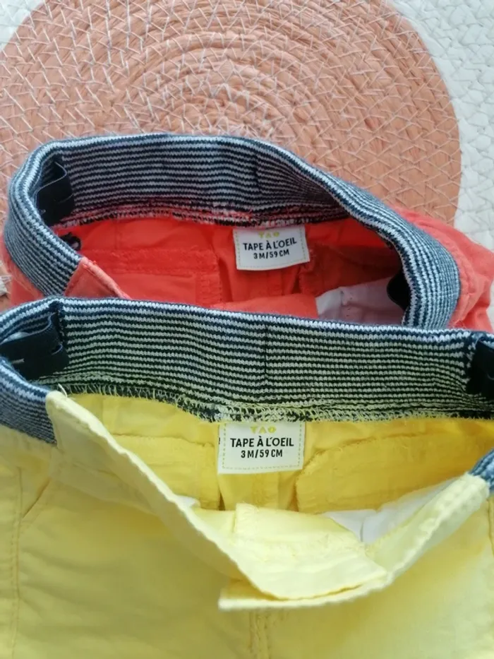 Lot de 5 shorts bébé garçon - 3 mois - photo numéro 4