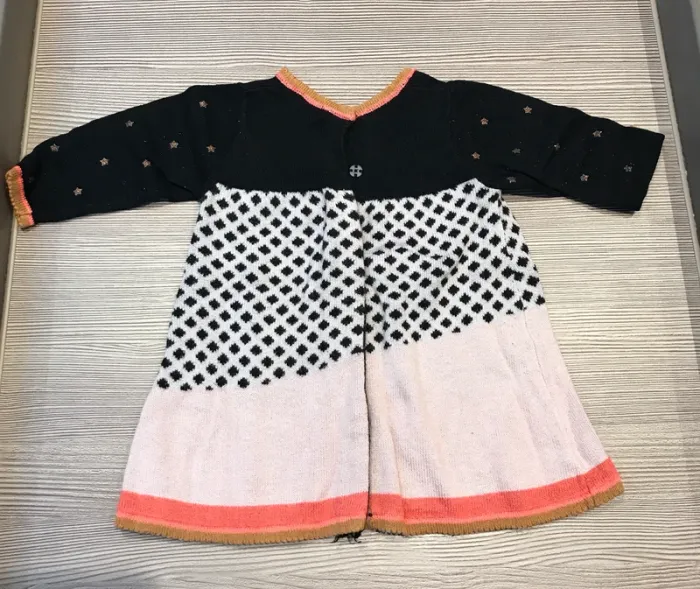 Robe catimini + collant 6 mois - photo numéro 6