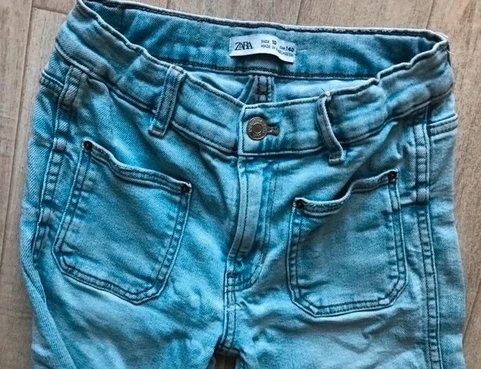 Jean bleu fille Zara - photo numéro 3