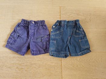 Shorts garçon en 6 mois