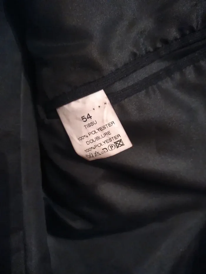 Veste Costume Homme noire - photo numéro 5