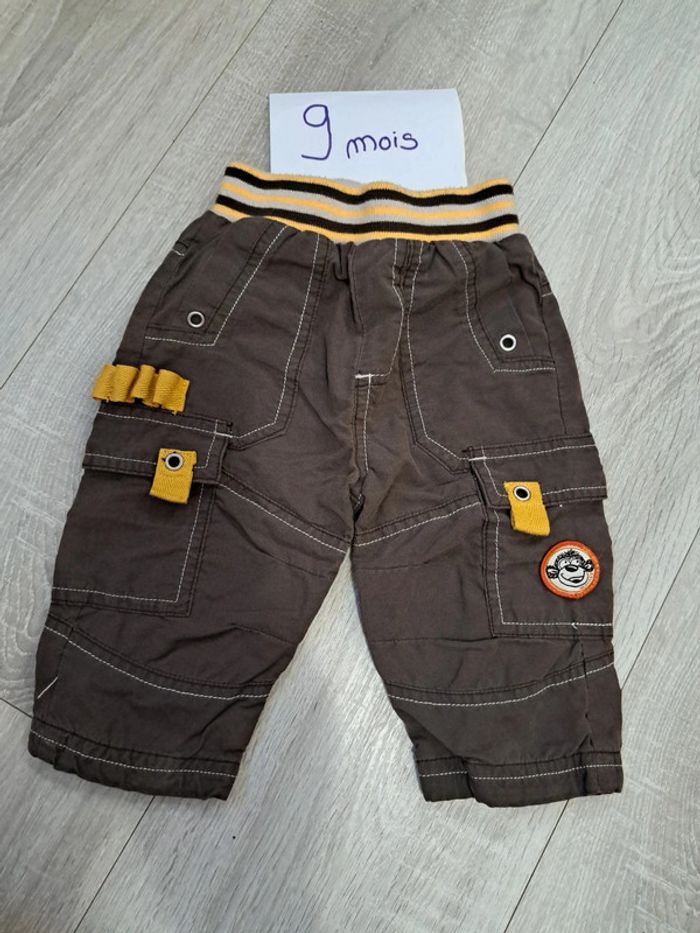 Pantalon marron 9 mois